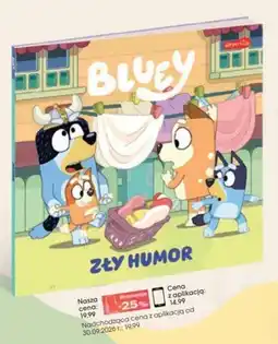Świat Książki Bluey Zły Humor oferta