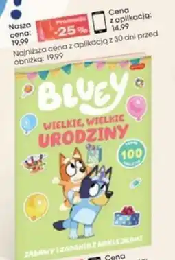 Świat Książki Bluey Wielkie, Wielkie Urodziny oferta