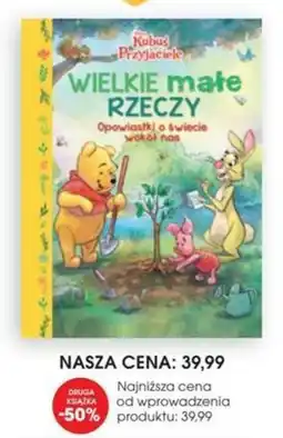 Świat Książki Kubus Przyjaciele WIELKIE małe RZECZY oferta