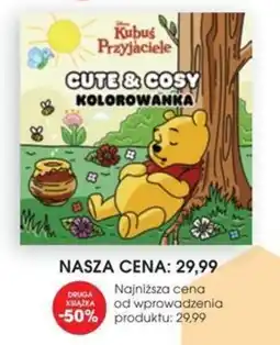 Świat Książki Kubus Przyjaciele Cute & Cosy Kolorowanka oferta