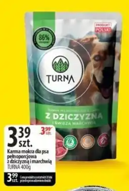 Delisso Delikatesy Karma Mokra dla Psa Pełnoporcjowa z Dziczyzną i Marchwią Turna oferta