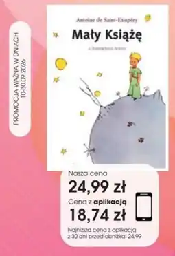 Świat Książki Mały Książę oferta