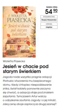 Świat Książki Jesień w chacie pod starym świerkiem oferta