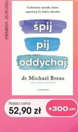 Świat Książki śpij pij oddychaj oferta