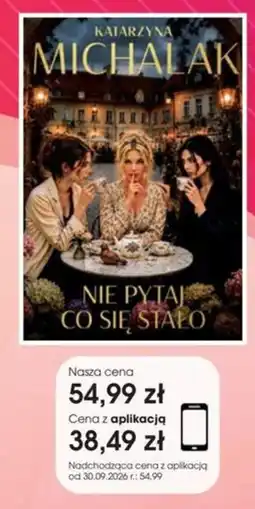 Świat Książki Nie pytaj co się stało oferta