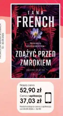 Świat Książki Zdążyć przed zmrokiem oferta