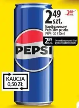 Delisso Delikatesy Napój gazowany Pepsi slim puszka oferta