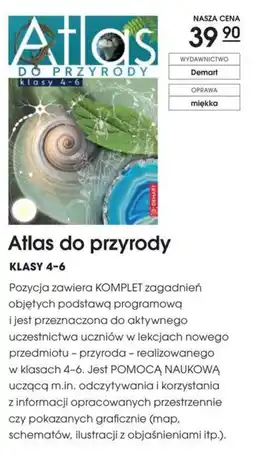 Świat Książki Atlas do przyrody oferta