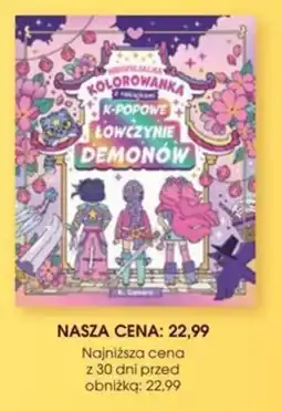 Świat Książki Kolorowanka z naklejkami K-Popowe Łowczynie Demonów oferta
