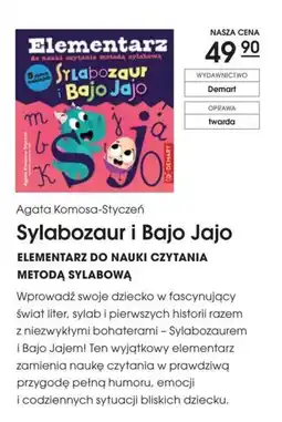 Świat Książki Sylabozaur i Bajo Jajo oferta