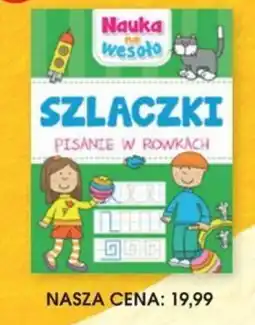 Świat Książki Nauka na Wesolo SZLACZKI PISANIE W ROWKACH oferta