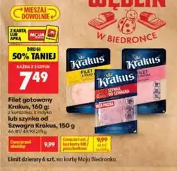 Biedronka Filet gotowany Krakus, 160 g oferta
