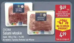 ALDI CUCINA Salami włoskie oferta
