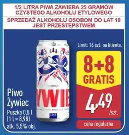 ALDI Piwo Żywiec oferta