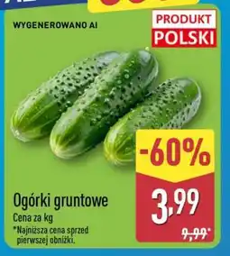 ALDI Ogórki gruntowe oferta