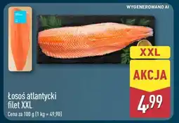 ALDI Łosoś atlantycki filet XXL oferta