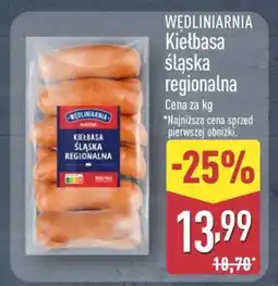 ALDI Kiełbasa Śląska regionalna oferta