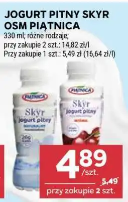 Stokrotka Market Jogurt pitny Skyr OSM Piątnica oferta