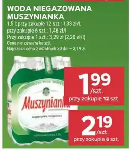Stokrotka Market Woda niegazowana Muszynianka oferta