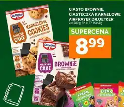 Stokrotka Market Ciasto Brownie, Ciasteczka Karmelowe Airfryer Dr. Oetker oferta