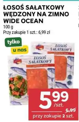 Stokrotka Market Łosoś sałatkowy wędzony na zimno Wide Ocean oferta