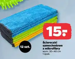Netto Ściereczki samochodowe z mikrofibry oferta