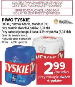 Stokrotka Market Piwo Tyskie oferta