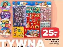 Netto Zestaw naklejek z licencją oferta