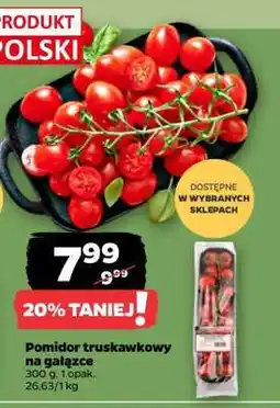 Netto Pomidor truskawkowy na gałązce oferta