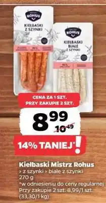 Netto Kiełbaski Mistrz Rohus oferta
