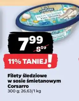 Netto Filety śledziowe w sosie śmietanowym Corsarro oferta
