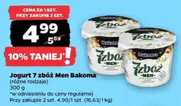 Netto Jogurt 7 ZBÓŻ MEN BAKOMA oferta