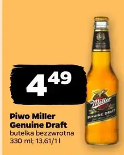 Netto Piwo Miller Genuine Draft oferta