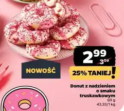 Netto DONUT Z NADZIENIEM O SMAKU TRUSKAWKOWYM oferta