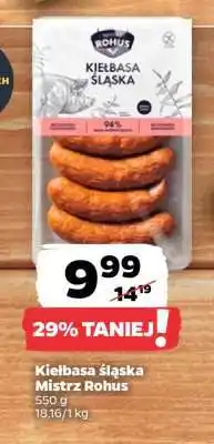 Netto Kiełbasa śląska Mistrz Rohus oferta