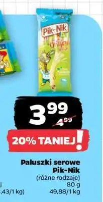 Netto Paluszki serowe Pik-Nik oferta