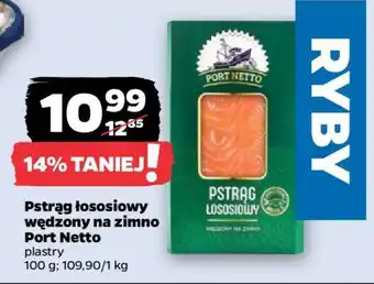 Netto Pstrąg łososiowy wędzony na zimno Port Netto oferta