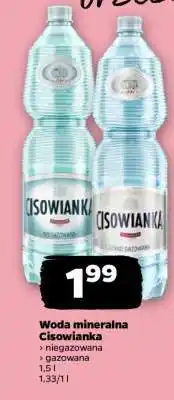 Netto Woda mineralna CISOWIANKA oferta