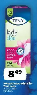 Netto Wkładki Ultra Mini Slim Tena Lady oferta