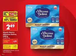 Biedronka Masło Ekstra Mleczna Dolina 200 g oferta