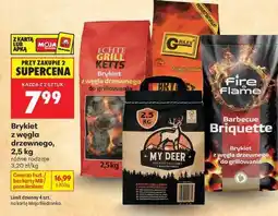 Biedronka Brykiet z węgla drzewnego, 2,5 kg oferta