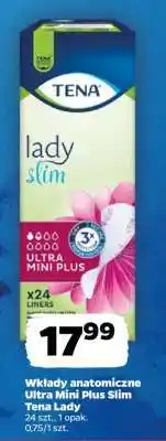 Netto Wkłady anatomiczne Ultra Mini Plus Slim Tena Lady oferta