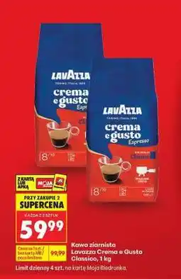 Biedronka Kawa ziarnista Lavazza Crema e Gusto Classico, 1 kg oferta