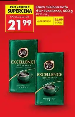 Biedronka Kawa mielona Cafe d'Or Excellence, 500 g oferta