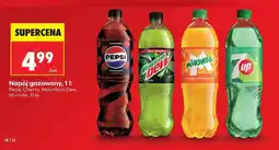 Biedronka Napój gazowany, 1 l: Pepsi Cherry, Mountain Dew, Mirinda, 7Up oferta