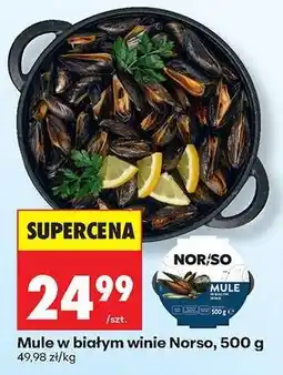 Biedronka Mule w białym winie Norso, 500 g oferta