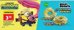 Biedronka Donut Minionki z nadzieniem bananowym, 67 g oferta