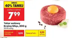 Biedronka Tatar wołowy Kraina Mięs 200 g oferta