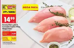 Biedronka Świeży filet z piersi kurczaka Kraina Mięs, Mega Paka oferta