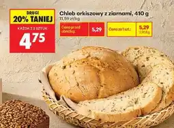 Biedronka Chleb orkiszowy z ziarnami, 410 g oferta